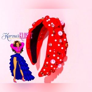 💝 My Little Red Riding Hood Embellished Headband 💝